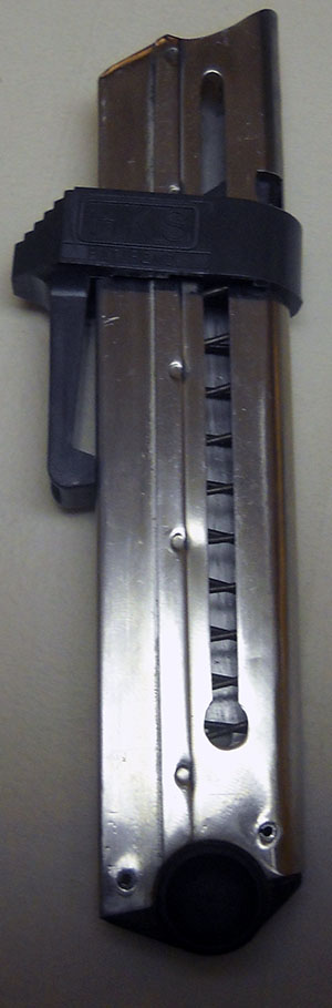 Mitchell P08 magazine with loading tool